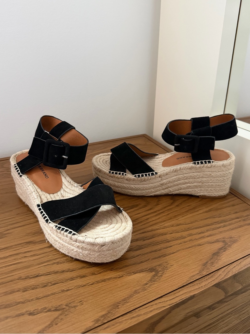 Lucky Brand Audrinah Suede Wedge